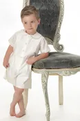 Boys Bobbie Suit Ivory