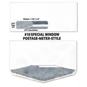 #10 Special Window Postage Meter Style Envelope