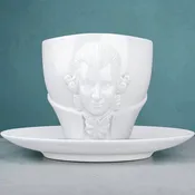 Made in Germany Mozart Coffee Cup with Saucer