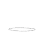 3mm Metal Beaded Stretch Bracelet