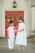 Boys Bobbie Suit White