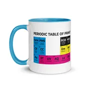 The Periodic Table of Print Mug — Packaging Chic LLC