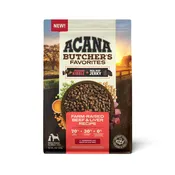 Acana Butcher’s Favorites Dry Dog Food Farm-Raised Beef & Liver 4 lb