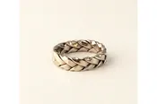 Celtic: 14k Braided Ring, Sizes 4.5-7.5