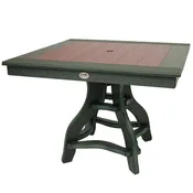 44" Artisan Pedestal Dining Table (Square)