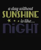 A Day Without Sunshine