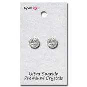 11mm ULTRA SPARKLE Center Stone Clip Earrings