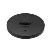 0.5″ Height Monopoint – Black – Round
