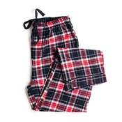 Blue Plaid Flannel Matching Human Pajamas