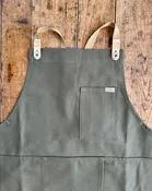 Canvas Pottery Apron - Split Leg
