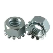 12-24 Keps Nut Zinc Plated