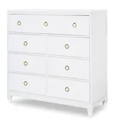 1160 Summerland BR Bureau White Finish