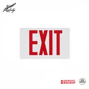 LED Exit Sign - Red Letters - Single or Double Face
