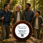 Father Son Brother Goat Milk Soap