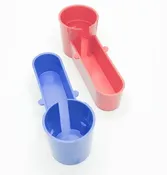 Accesorio de botella de plástico para bebedero de agua para gallinas y palomas