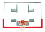 48" x 72" Tall Unbreakable "XL" Glass Competition Conversion Backboard