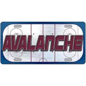 AVALANCHE Graphic Novelty Metal License Plate LP-14663