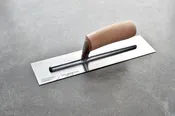 12 x 3 Finishing Trowel Wood Handle Square
