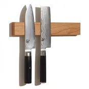 Cherry Wood 12" Magnetic Knife Holder or Knife Strip by M.O.C. Woodworks — M.O.C. Woodworks, Magnetic Knife Holders