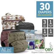 Cloth Diaper Bundle - All In! | Rumparooz OBV G3 :: 30 pack+