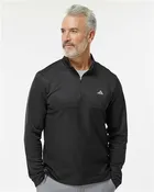 Adidas - Ultimate365 Textured Quarter-Zip Pullover