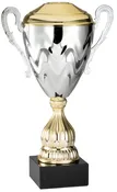 14 1/2″ SILVER AND GOLD ITALIAN CUP (3 SIZES)