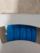Xtra Large Semi Curved Square Tip Press On Nails - Beach Blue