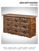 Bachelor Chest / 9 Drawer Dresser