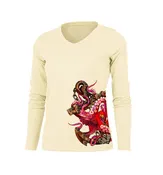 Anchor Octopus (Side Wrap) V-Neck Performance Tee