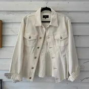 7 For All Mankind Cream Size M Pant Set