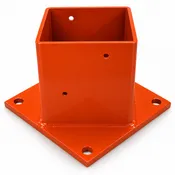 Flat Head/Base for Timber Nominal Posts