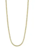 10K Two Tone 3.05mm Ice Chain <br />133-500