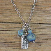 Big Sky Cluster Necklace #NC588-216