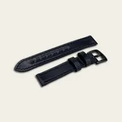 "Calhoun" Premium Watch Strap | Rocado Shell Cordovan | Black