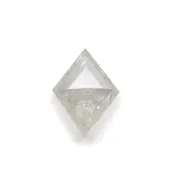 1.02 Carat Icy White Rose Cut Lozenge Diamond