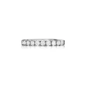 18K White Gold 0.73ctw Diamond Band