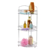 3 Tier Corner Rack Ocean Chrome