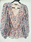 1.STATE Size L pink/blue Top