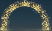 13ft LED Star Archway Walkthrough Decor