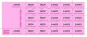 Chinese Auction Tickets – Pink – 500 Count