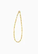 18kt Gold Vermeil PSTM Afghanistan Lajward Marmarin Chain Necklace