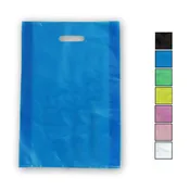 14in. x 21in. x 3in. Die Cut Handle Frosted Shopping Bags