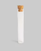 120mm Glass Pre-Roll Tube & 20mm T-Cork Cap