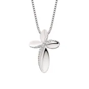 0.03ctw Diamond Cross Pendant
