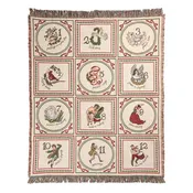 12 Days Of Christmas Blanket