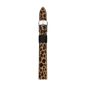 12mm Leopard Print Pony Hair Leather Strap