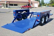 Air Tow Trailer Lift Deck