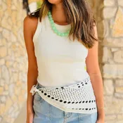 All In Basics Fitted Ribbed Tank