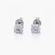 Lab-Grown Diamond Stud Earrings – 1 ct total weight