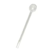 10″ Jumbo Oil Burner Clear 10ct
